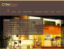 Tablet Screenshot of hotelmayas.com